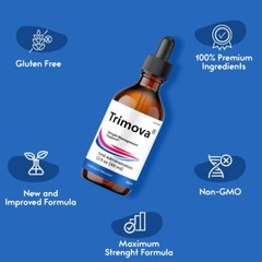 Trimova Drops, All Natural Formula, Overall Wellness & Energy (10 pack)