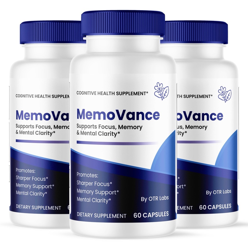Memovance Memory Support, Memo Vance Dietary Supplement for Brain & Nerves 180ct