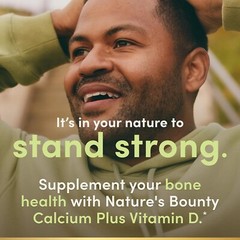 Calcium 1200 Mg & Vitamin D3 1000 IU Immune Support Bone Health, 240 Softgels