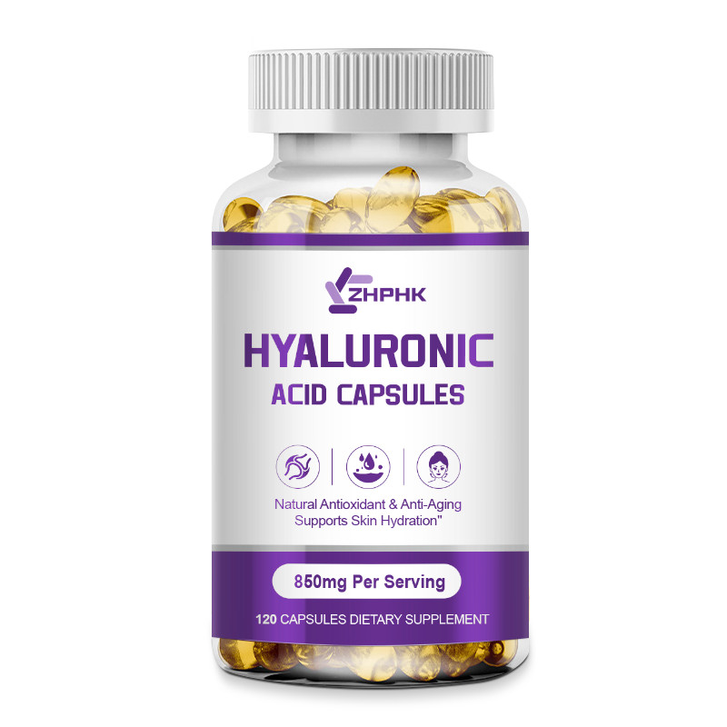 Hyaluronic Acid Capsules 850mg – For Joint Health and Skin Hydration, Anti-Aging