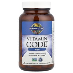 2 X Garden of Life, Vitamin Code�, Whole Food Multivitamin for Men, 120 Vegetar
