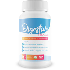 Digestive Cleanse – Ultimate Detox Formula – Restore and Maintain Regularity