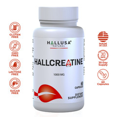 CREATINE Monohydrate – Gym Supplement – 60 Cap – Exp 05/25