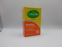 Culturelle Probiotic Bloating & Gas Defense 30 Capsules EXP 08/26 Brand New