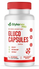 GlykoNex Gluco Capsules Blood Health Support Dietary Supplement 60 Capsules