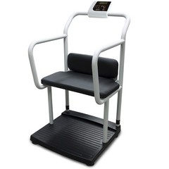 Rice Lake 133120 250-10-4 Bariatric Handrail and Chair Scale 1,000lb x 0.2lb BMI
