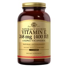 Solgar Vitamin E 268 mg 400 IU Alpha 250 Softgels
