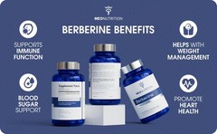 Share Berberine Supplement 1200mg HCI – 60 Capsules, 3rd Party Lab Tested,…