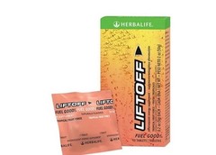 Herbalife Liftoff Tropical Fruit Force Effervescent Tablets – 10 Count