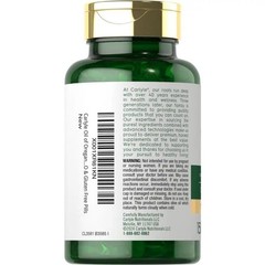 Carlyle Oregano Oil 4000mg Softgels Carvacrol Immune Digest Support Non-GMO