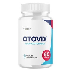 Otovix Ear Hearing Health Support Supplement Capsules Natural 1 Pack 60Ct