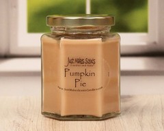 Pumpkin Pie Scented Blended Soy Candle by Just Makes Scents (8 oz) One Candle