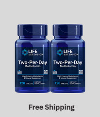 2 X Life Extension Two-Per-Day Multivitamin (120Tabs) Over 25 Vitamins Minerals