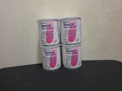 Duocal Super Soluble Powder 14.1oz 4 Cans Exp 7/27 High Calorie Bundle