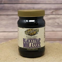 Golden Barrel Unsulfured Black Strap molasses, 32 oz 32 Fl Oz (Pack of 1)