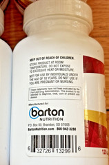 LOT OF 12!! Barton Healthy Heart Plus Advance Support 120 Caps EACH EXP 5/25