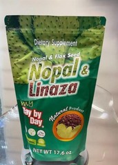 NOPAL & LINAZA FLAX SEED & NOPAL 100% NATURAL 1 LB. FIBRA