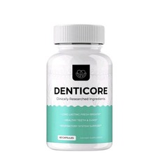 Denticore Dental Health Supplement – Oral Health Support – 30 Tablets Per Bottle