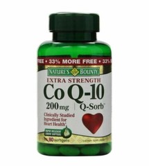 Nature’s Bounty Co Q-10 200mg Tablets – 80 Count