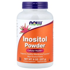 2 X NOW Foods, Inositol Powder, 8 oz (227 g)