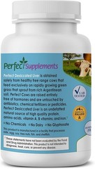 Gluten-Free Beef Liver Capsules – Desiccated, No Chemicals or Fillers, 120 Count