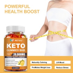 20000mg Keto BHB Gummies Weight Loss Fat Burner Carb Blocker Ketone Diet Pills