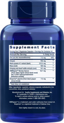Super Miraforte Standardized Lignans 5X120 Chrysin Nettle Zinc Life Extension