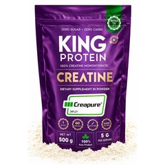 King Protein 100 Pure Unflavored Creatine Monohydrate 5G Per Monohydrate