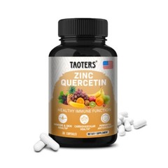 Quercetin 1000 mg with Zinc 40 mg – Supports Immune and Skin Health,30-120ct