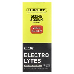 2 X BPN, Electrolytes, Hydration Drink Mix, Lemon Lime, 30 Packets, 0.2 oz (5.6