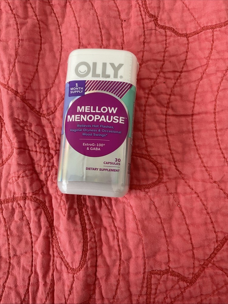 Olly Mellow Menopause, 30 Capsules Dietary Suplement 01/27