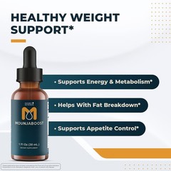 Nature’S Nutriwave Mounjaboost Natural Herbal Plant-Based Supplement 6 Exotic