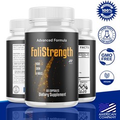 (1 Pack) FoliStrength Advanced Hair Growth Formula Foli Strength 60 Capsules