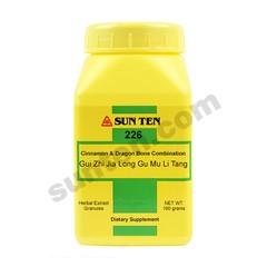 Gui Zhi Jia Long Gu Mu Li Tang Granules – Sun Ten Chinese Herbal #226