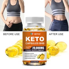 Keto BHB Diet Pills Fat Burner Diet Weight Loss Supplement Low Calorie Slimming