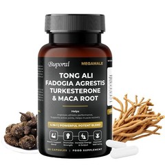 Turkesterone & Maca Root 60pcs, Reduce Fatigue, Improve Mental Well-being