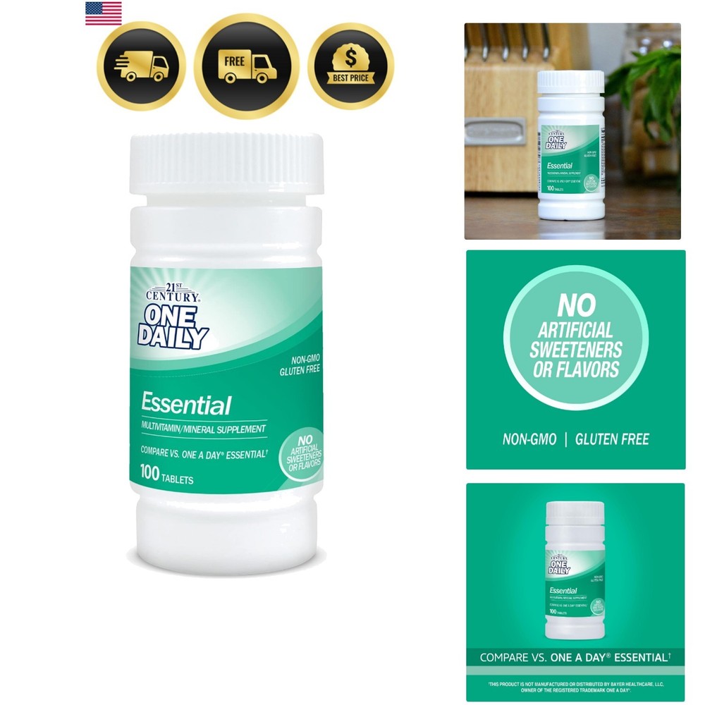 One Daily Essential Tablets, 100 Count