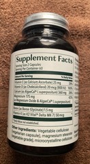AlgaeCal Plus Stonger Bones For Life Organic Red Algae Calcium Exp 09/27