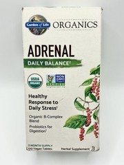 Garden Of Life – Organics, Adrenal -Daily Balance, 120 Vegan Tablets – 2 Months