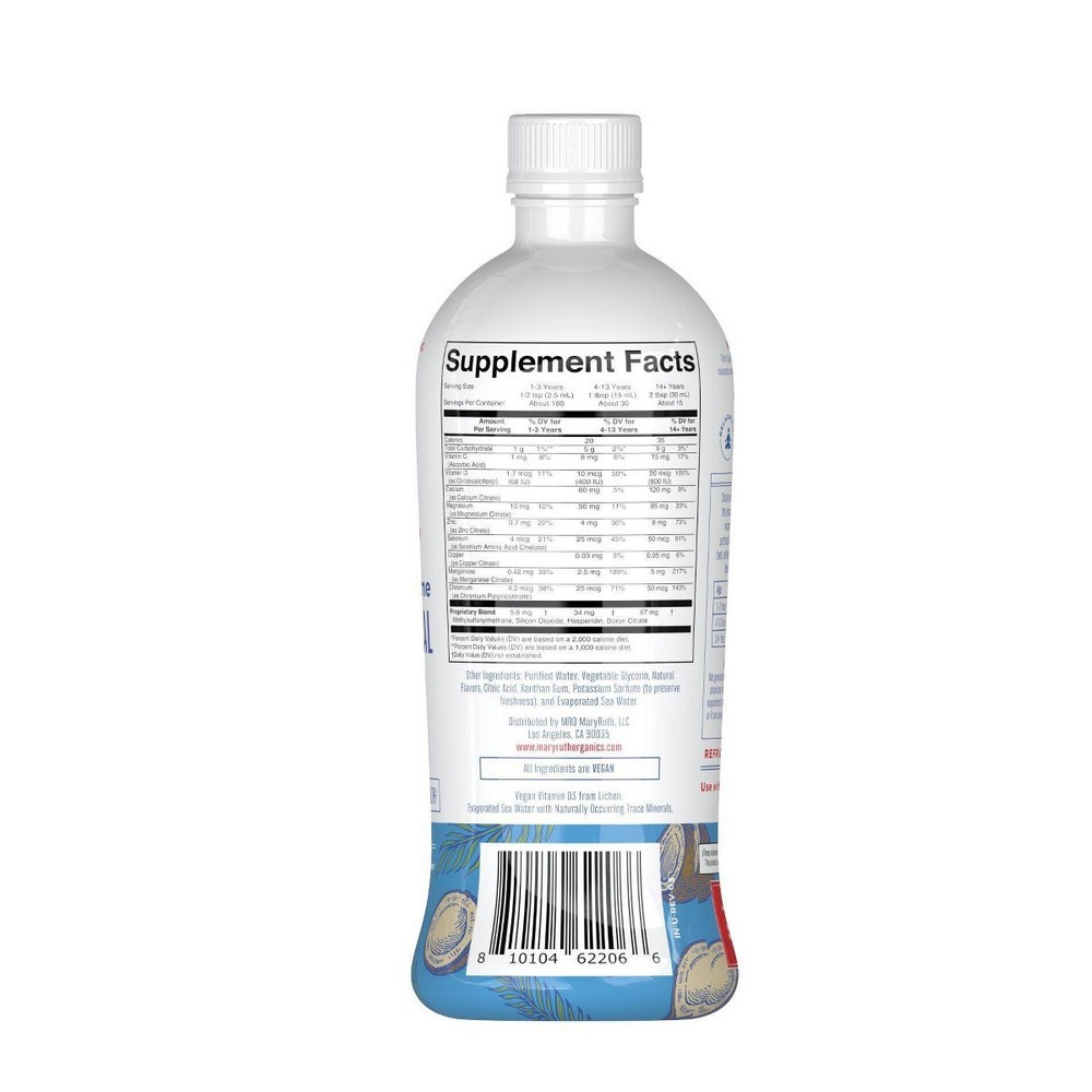 MaryRuth’s Liquid Nighttime Multimineral – Coconut – 15.22oz:1 Pack