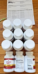 LOT OF 12!! Barton Healthy Heart Plus Advance Support 120 Caps EACH EXP 5/25