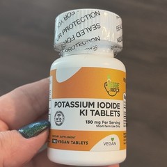 The Veggie Doctor Potassium + Iodide 140 Vegan Tablets Supplement 130mg