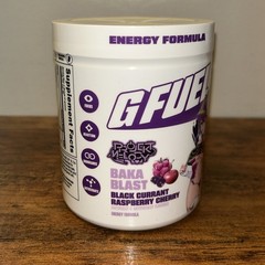 3x G FUEL Projekt Melody Baka Blast – Black Currant Raspberry Cherry EXP 07/2028