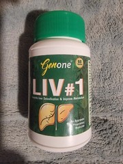 Liv#1 Herbal Liver Cleanse & Metabolism Support Supplement Himsra Arjuna Fennel