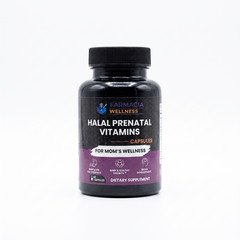 Farmacia Wellness Halal Prenatal Vitamins 60 Capsules Gentle Mom & Baby