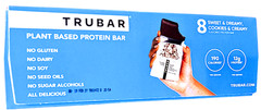 Trubar Protein Bars Cookies Creamy and Cocoa 16 x 1.76 Oz EXP 02/2027