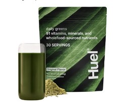 HUEL DAILY GREENS SUPERFOOD Powder 9 oz ( 30 Servings ) Original Flavor BY 12/26