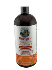 Mary Ruth’s Liquid Morning Multivitamin +Hair Growth 30oz Sealed! Best By 10/27