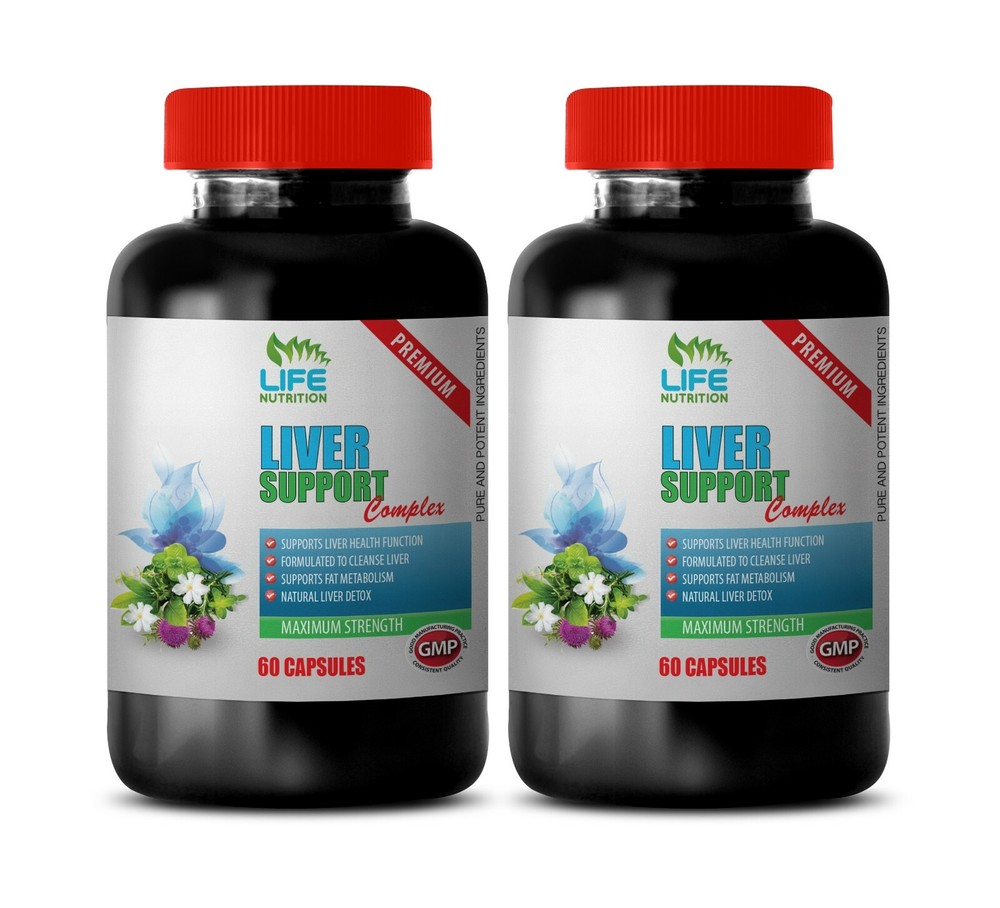 liver detoxifier – LIVER SUPPORT – liver detox best natural supplement 2 Bottles