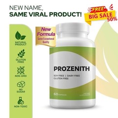 2 BOTTLES-Fat Zinc Caps Prozenith Soy Free | Dairy Free Gluten Free Enhance Immu